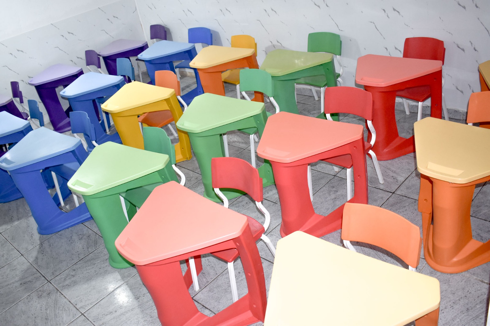 Espaco pedagógico organizado