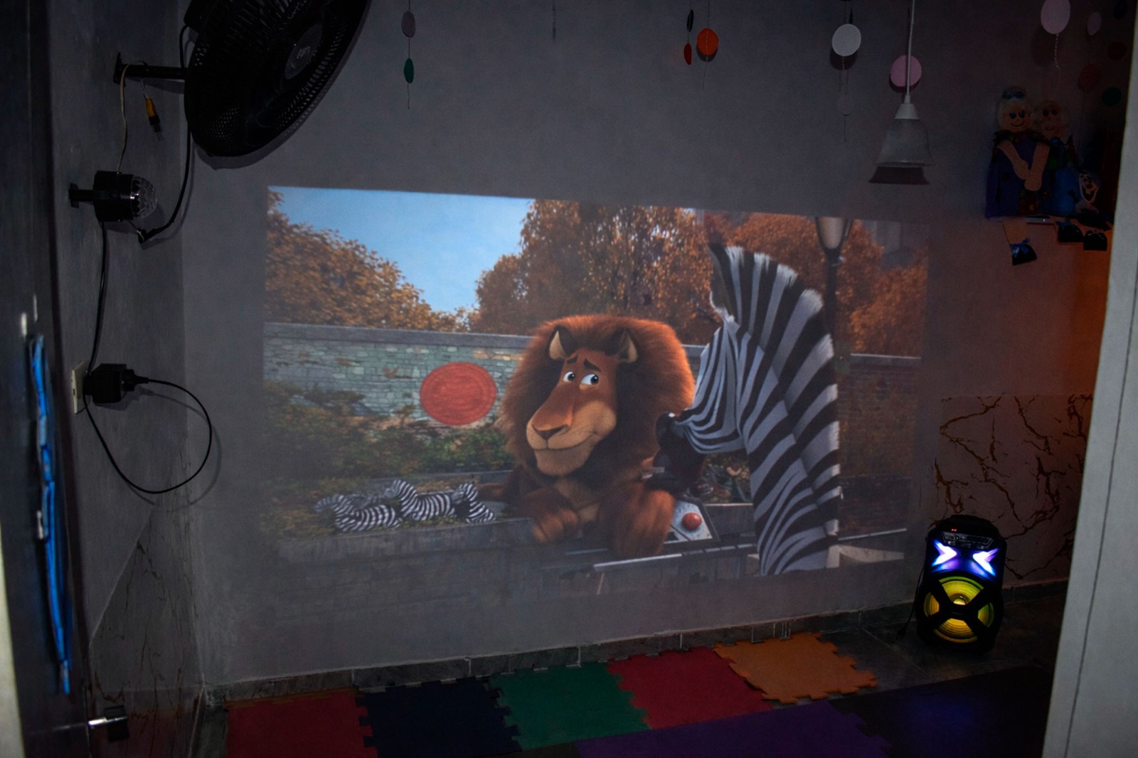 Crianças no espaço cinema