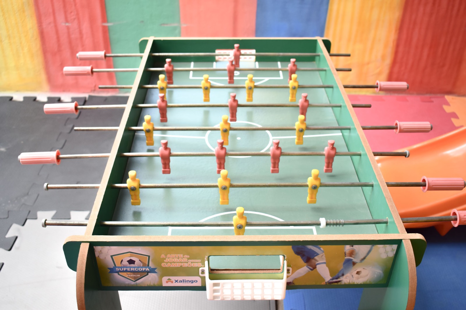 Novo playground da escola