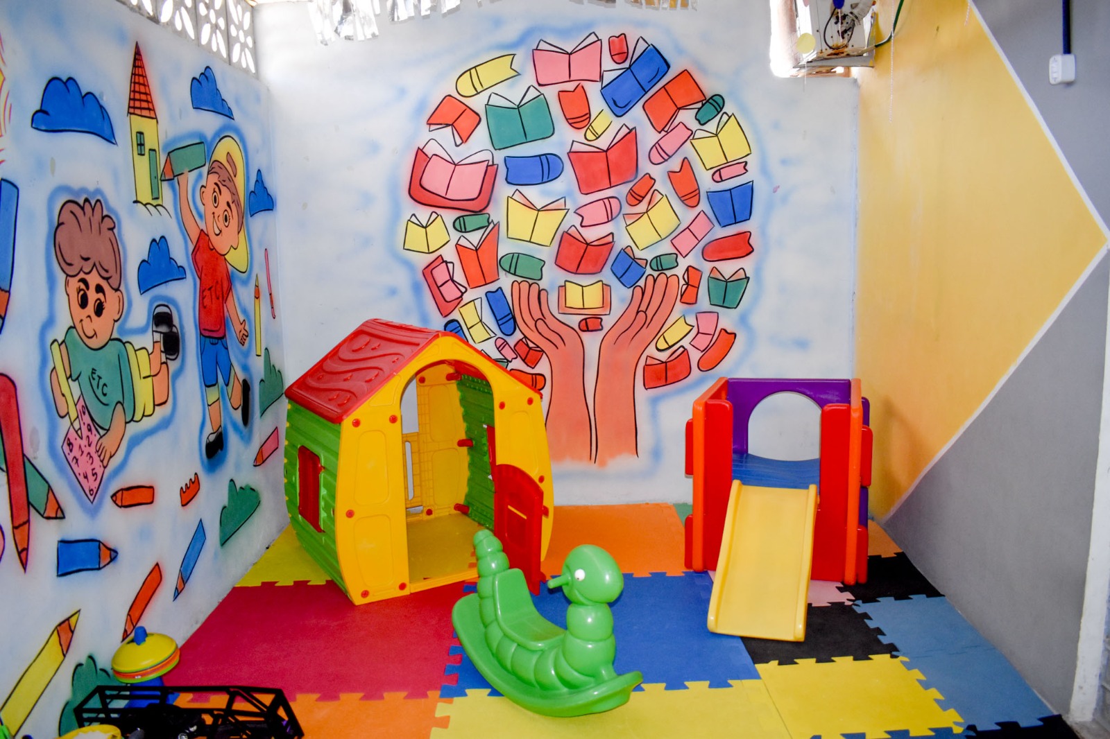 Espaco externo da escola