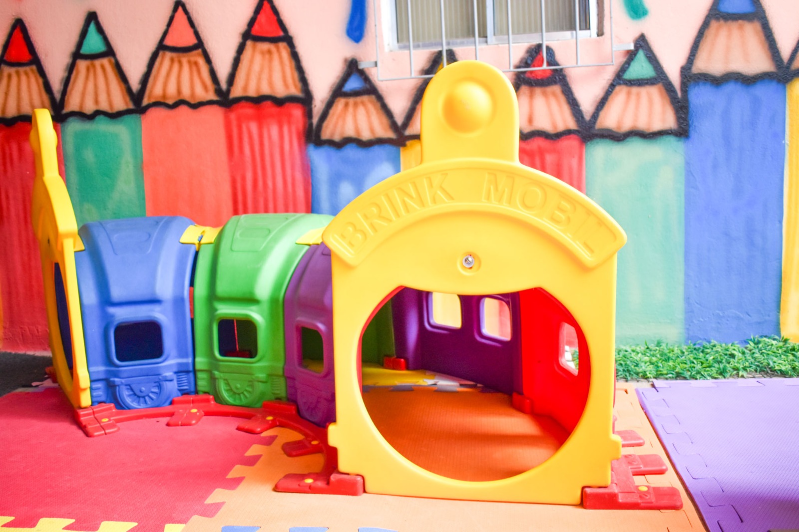 Parquinho infantil seguro